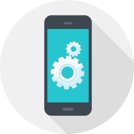 mobile app development vector art